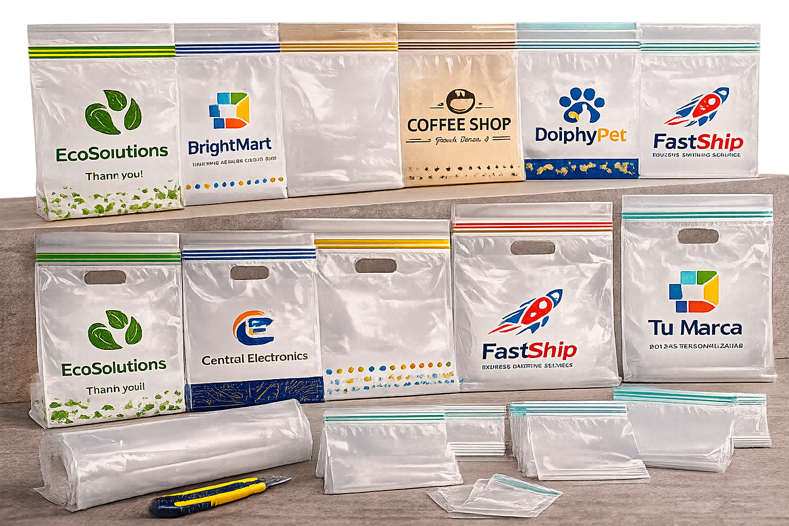 Bolsas con Cierre Hermético (Ziploc)